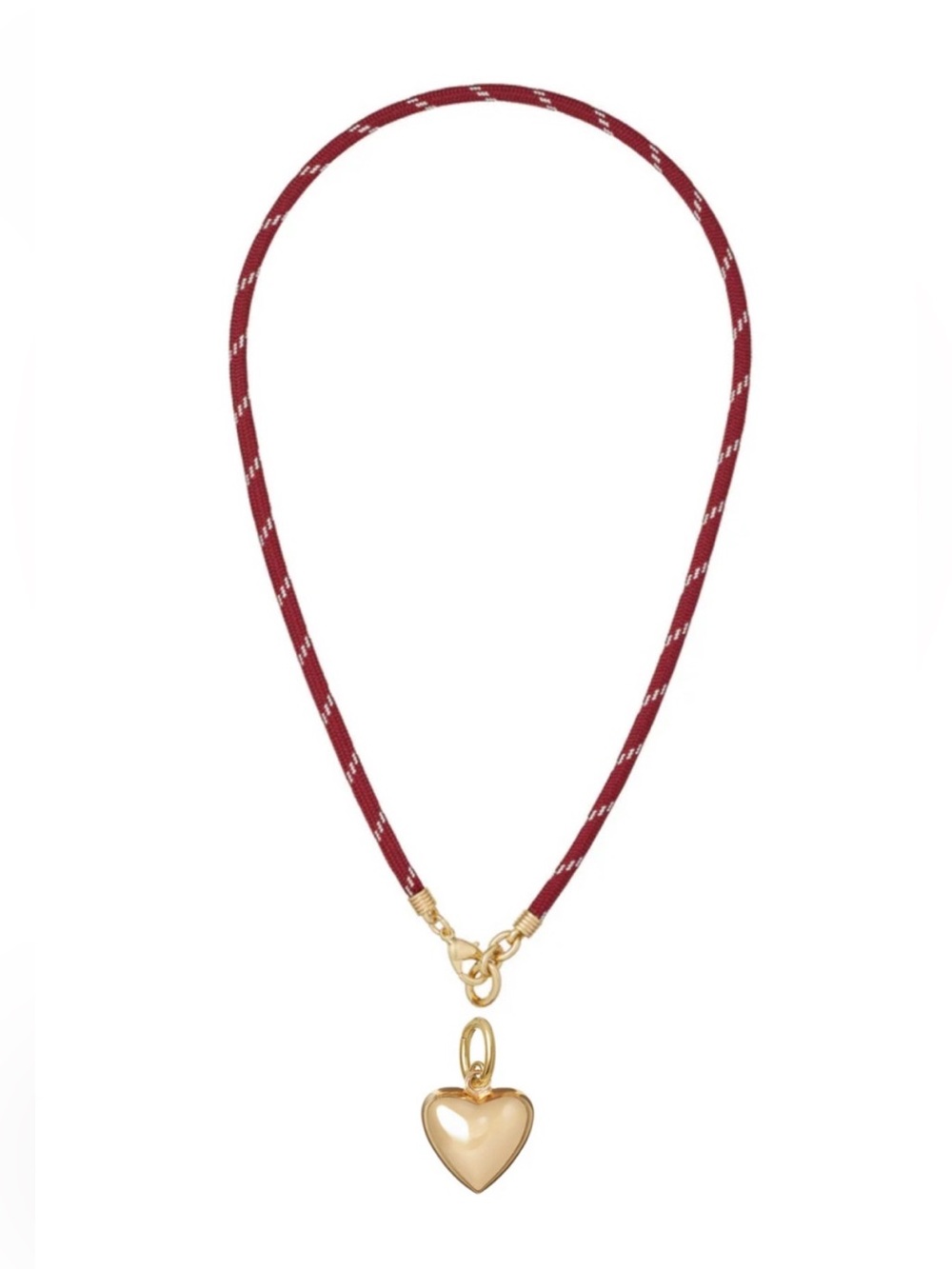NWOT Roxanne Assoulin The Happy Cord Charm Necklace